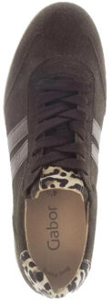 Gabor 73.300.18 dames sneaker Bruin - 38,5