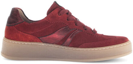 Gabor 76.475.57 dames sneaker Rood - 39