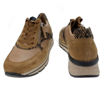 Gabor 76.586.51 dames sneaker Beige - 37,5