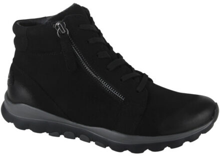 Gabor 76.868.47 dames veterboots sportief Zwart - 41
