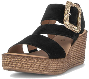 Gabor 84.771.17 dames sandaal Zwart - 35