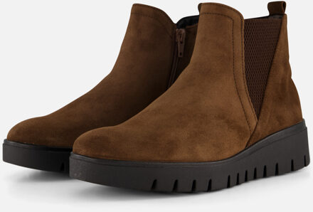 Gabor Chelsea boots bruin Suede - 36,36.5,37,37.5,38,38.5,39,40,41,41.5,42,42.5,43
