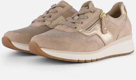 Gabor Comfort Sneakers beige Suede - 36,37.5,38,38.5,40,41,42.5