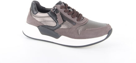 Gabor Comfortabele Grijze Rollingsoft Sneakers Gabor , Gray , Heren - 38 1/2 Eu,39 1/2 EU