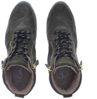 Gabor Dames mid sneaker Groen - 38,5