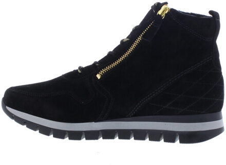 Gabor Dames mid sneaker - maat 38 Zwart