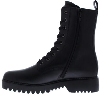 Gabor Dames veterboot g | dames | maat: | leer Zwart - 40,5