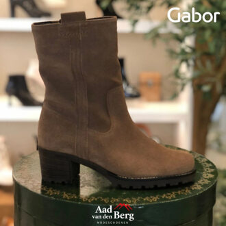 Gabor Damesschoenen enkellaarsjes Beige - 38