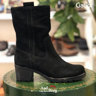 Gabor Damesschoenen enkellaarsjes - maat 38,5 Zwart