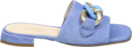 Gabor Damesschoenen slippers Blauw - 38