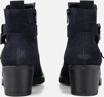 Gabor Enkellaarsjes blauw Suede - 36,36.5,37,37.5,38,38.5,39,40,41,42,42.5,43,43.5