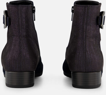 Gabor Enkellaarsjes blauw Suede - 38