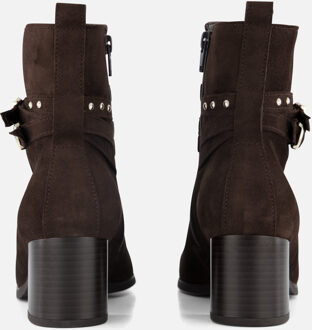 Gabor Enkellaarsjes bruin Suede - 36,36.5,37,37.5,38,38.5,39,40,41,41.5,42,42.5,43