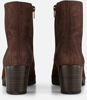 Gabor Enkellaarsjes bruin Suede - 36,36.5,37,38,38.5,39,40,41,42,43.5