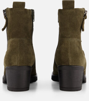 Gabor Enkellaarsjes groen Suede - 37.5,39,40,41,41.5,42.5,43.5