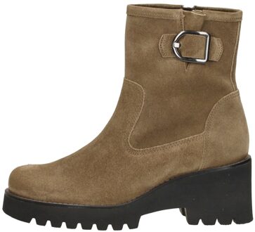 Gabor Enkellaarsjes Hak Donkerbruin - 38