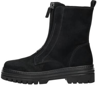 Gabor Enkellaarsjes Plat Zwart - 37