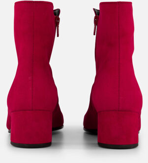 Gabor Enkellaarsjes rood Suede - 38,39,40,41