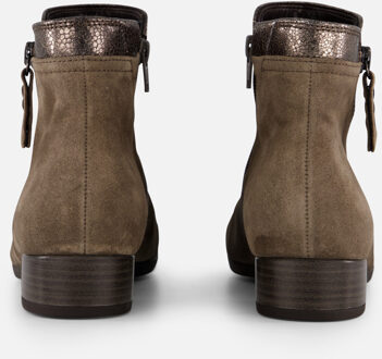 Gabor Enkellaarsjes taupe Leer Beige - 41