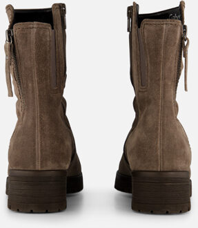 Gabor Enkellaarsjes taupe Suede - 37.5