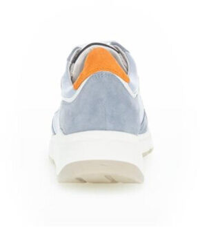 Gabor Gabort Sportieve Lage Dames Veterschoen cielo,grau,orange - 6.5