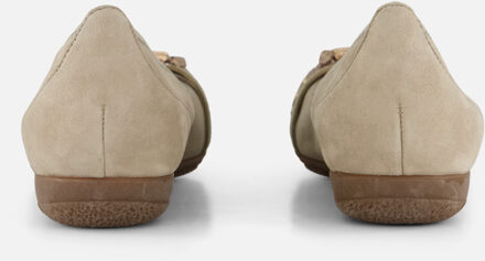 Gabor Instappers beige Leer - 36,36.5,37,37.5,38,38.5,39,40,41,41.5,42,42.5,43,43.5