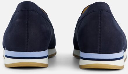 Gabor Instappers blauw Nubuck - 36,36.5,38.5,40,41,42,42.5,43,43.5