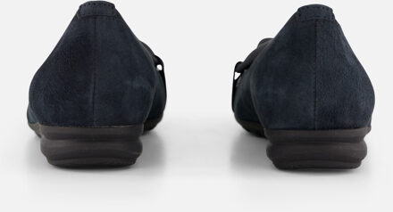 Gabor Instappers blauw Suede - 36,36.5,38.5