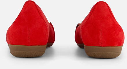 Gabor Instappers rood Suede - 36