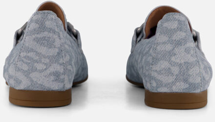 Gabor Leopard Instappers blauw Synthetisch - 36,37,38,38.5,39,41