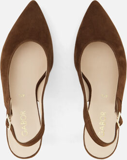 Gabor Pumps bruin Suede - 36,36.5,37,37.5,38,38.5,39,40,41,41.5,42,42.5,43,43.5
