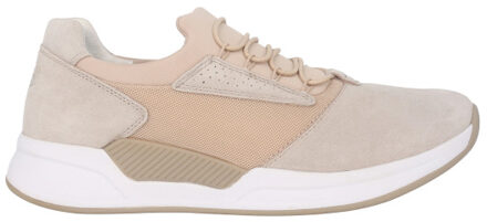Gabor Rollingsoft sensitive 26.951.33 dames rollende wandelsneaker - maat 42,5 Beige