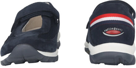 Gabor Rollingsoft sensitive 26.962.46 dames rollende wandelsneaker - maat 37,5 Blauw