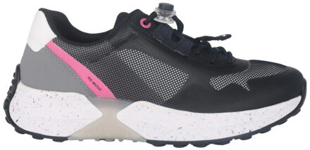 Gabor Rollingsoft sensitive 26.995.27 dames rollende wandelsneaker - maat 37 Zwart