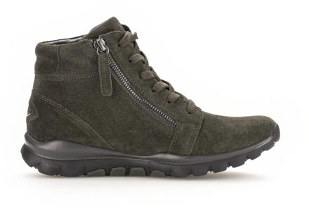 Gabor Rollingsoft sensitive 36.868.33 dames rollende wandelsneaker Groen - 38,5