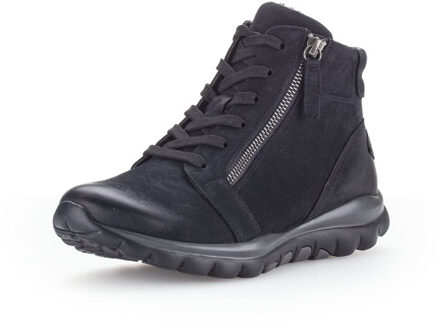 Gabor Rollingsoft sensitive 36.868.46 dames rollende wandelsneaker Blauw - 37,5