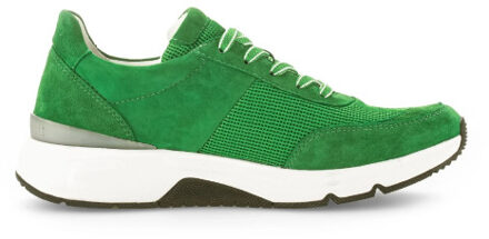 Gabor Rollingsoft sensitive 46.897.34 dames rollende wandelsneaker Groen - 38