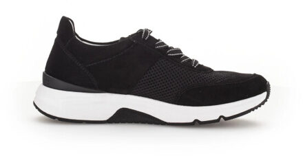 Gabor Rollingsoft sensitive 46.897. dames rollende wandelsneaker Zwart - 37