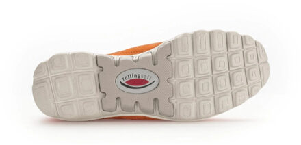 Gabor Rollingsoft sensitive 46.966.33 dames rollende wandelsneaker Oranje - 37