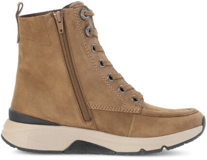 Gabor Rollingsoft sensitive 56.884.44 dames rollende wandelsneaker - maat 38,5 Bruin