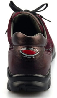 Gabor Rollingsoft sensitive 56.964.48 dames rollende wandelsneaker Rood - 37,5