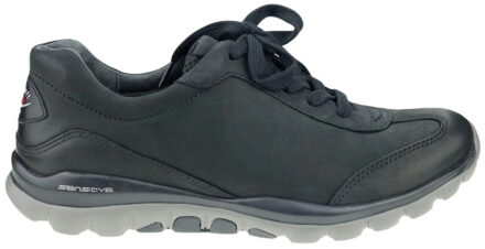 Gabor Rollingsoft sensitive 56.965.46 dames rollende wandelsneaker Blauw - 40,5