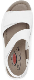 Gabor Rollingsoft sensitive 66.815.50 dames rollende wandelsandaal Wit - 38,5