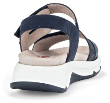 Gabor Rollingsoft sensitive 66.882.66 dames rollende wandelsandaal Blauw - 38