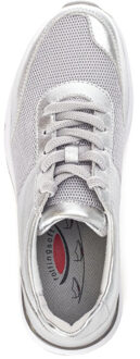 Gabor Rollingsoft sensitive 66.897.10 dames rollende wandelsneaker Zilver - 38,5
