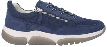 Gabor Rollingsoft sensitive 66.938.36 dames rollende wandelsneaker - maat 40,5 Blauw