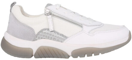 Gabor Rollingsoft sensitive 66.938.60 dames rollende wandelsneaker - maat 37 Wit