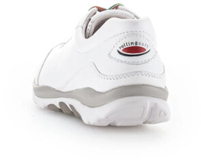 Gabor Rollingsoft sensitive 66.965.50 dames rollende wandelsneaker Wit - 38
