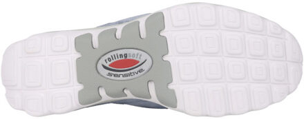 Gabor Rollingsoft sensitive 66.966.26 dames rollende wandelsneaker Blauw - 40,5