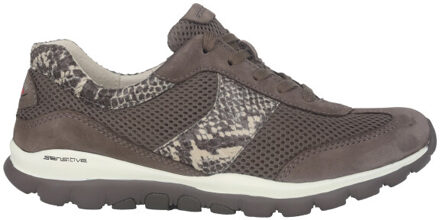 Gabor Rollingsoft sensitive 66.966.29 dames rollende wandelsneaker Grijs - 38,5